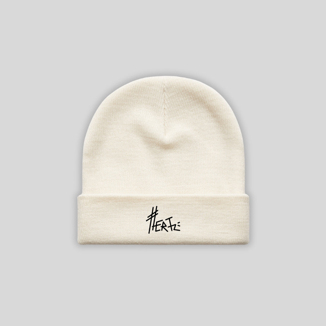 Hertz Beanie Ecru