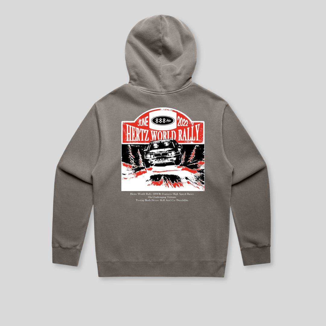 Hertz Rally Hood Faded Grey